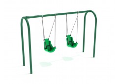 8 feet High Elite Arch Post Swing with Child Adaptive Seats